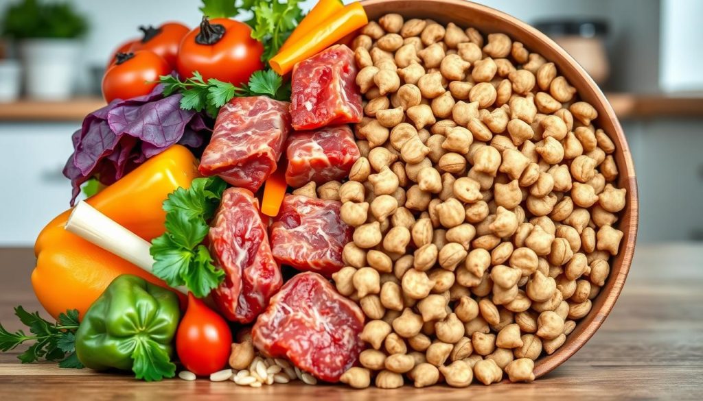 fresh vs. dry dog food