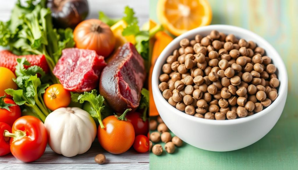 fresh vs processed food