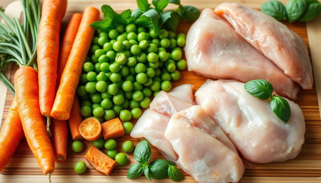 Fresh Ingredients for Dog Wellness