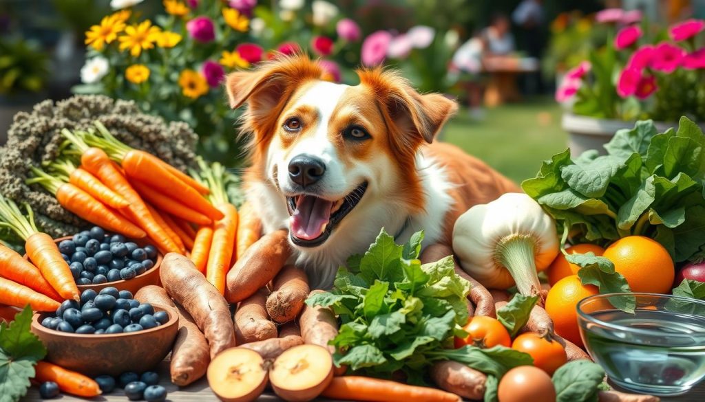 dog health with fresh whole foods